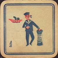 Beer coaster holsten-63-zadek