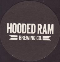 Beer coaster hooded-ram-1
