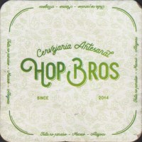 Beer coaster hop-bros-2-small