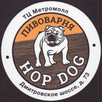 Beer coaster hop-dog-1