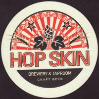 Beer coaster hop-skin-1