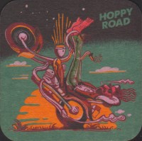 Beer coaster hoppy-road-2