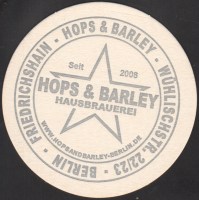 Beer coaster hops-and-barley-2