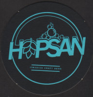 Beer coaster hopsan-1