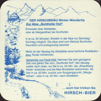 Beer coaster hoss-der-hirschbrau-11-zadek