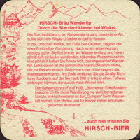 Pivní tácek hoss-der-hirschbrau-14-zadek