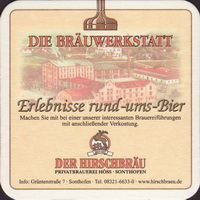 Beer coaster hoss-der-hirschbrau-3