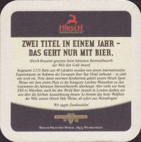 Beer coaster hoss-der-hirschbrau-34-zadek