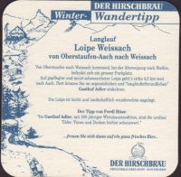 Beer coaster hoss-der-hirschbrau-43-zadek