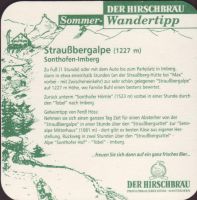 Beer coaster hoss-der-hirschbrau-50-zadek