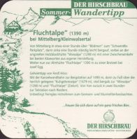 Pivní tácek hoss-der-hirschbrau-52-zadek