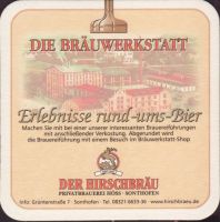 Beer coaster hoss-der-hirschbrau-58