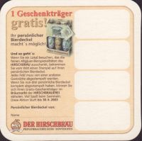 Beer coaster hoss-der-hirschbrau-58-zadek