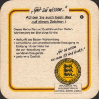 Beer coaster hoss-der-hirschbrau-67-zadek