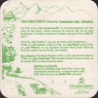 Beer coaster hoss-der-hirschbrau-69-zadek