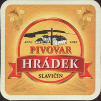 Beer coaster hradek-1