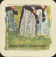 Beer coaster huber-brau-5-zadek