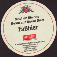Beer coaster huber-fassbier-1