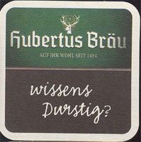 Beer coaster hubertus-brau-10-zadek