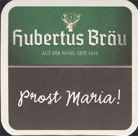 Beer coaster hubertus-brau-11-zadek