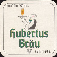 Beer coaster hubertus-brau-12