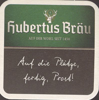 Beer coaster hubertus-brau-19