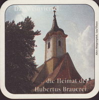 Pivní tácek hubertus-brau-24-zadek