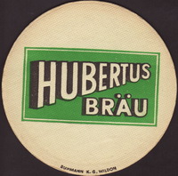 Beer coaster hubertus-brau-31-zadek