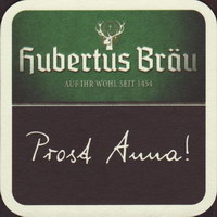 Beer coaster hubertus-brau-32-zadek-small