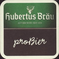 Beer coaster hubertus-brau-35-zadek