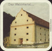 Beer coaster hubertus-brau-46-zadek