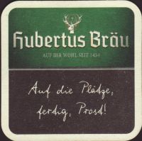 Beer coaster hubertus-brau-49-zadek