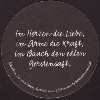 Beer coaster hubertus-brau-50-zadek