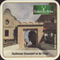 Beer coaster hubertus-brau-52-zadek