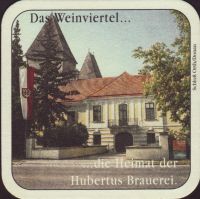 Pivní tácek hubertus-brau-53-zadek