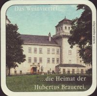 Pivní tácek hubertus-brau-55-zadek