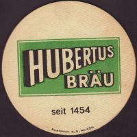 Pivní tácek hubertus-brau-63-zadek-small