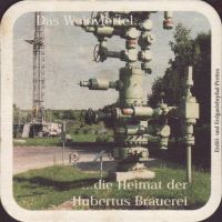 Beer coaster hubertus-brau-71-zadek