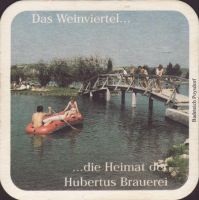 Beer coaster hubertus-brau-72-zadek