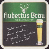 Beer coaster hubertus-brau-78-zadek