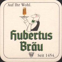 Beer coaster hubertus-brau-86