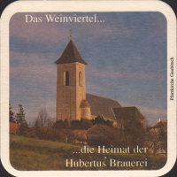 Beer coaster hubertus-brau-87-zadek