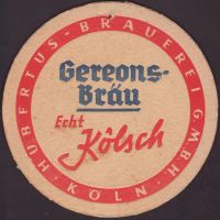 Beer coaster hubertus-brauerei-gereons-kolsch-12-small
