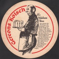 Beer coaster hubertus-brauerei-gereons-kolsch-15-small