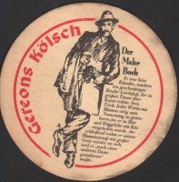 Beer coaster hubertus-brauerei-gereons-kolsch-16