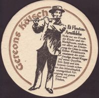 Beer coaster hubertus-brauerei-gereons-kolsch-8