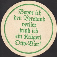 Beer coaster hubner-brau-5-zadek