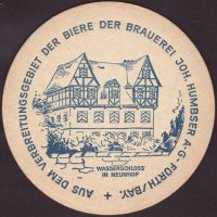 Beer coaster humbser-20-zadek