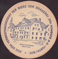 Beer coaster humbser-22-zadek-small