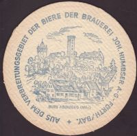 Beer coaster humbser-30-zadek-small